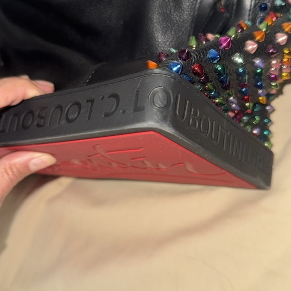 Christian Louboutin Explorafunk Men’s Backpack. Cinch closure. - Picture 9 of 11